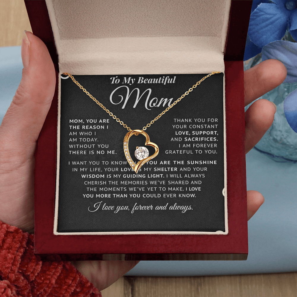 To My Mom - FOREVER LOVE NECKLACE