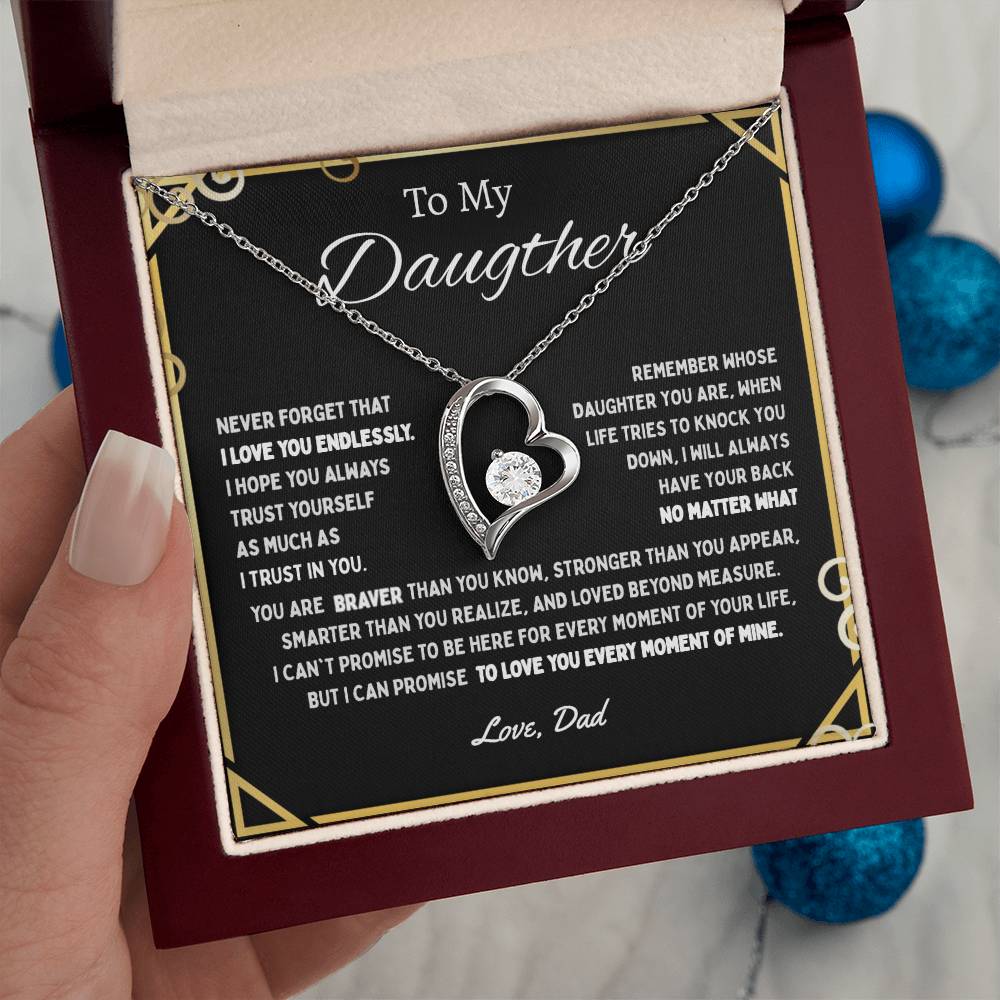 To My Daughter | Forever Love Necklace | Best Gift for Daughters