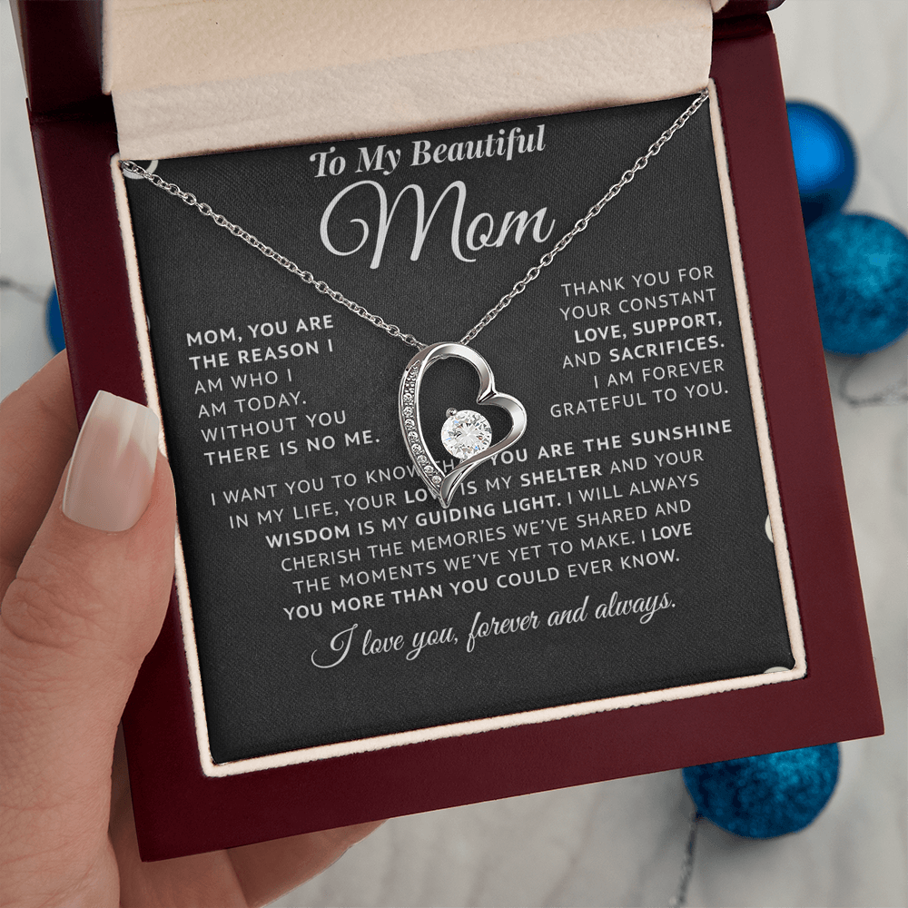 To My Mom - FOREVER LOVE NECKLACE