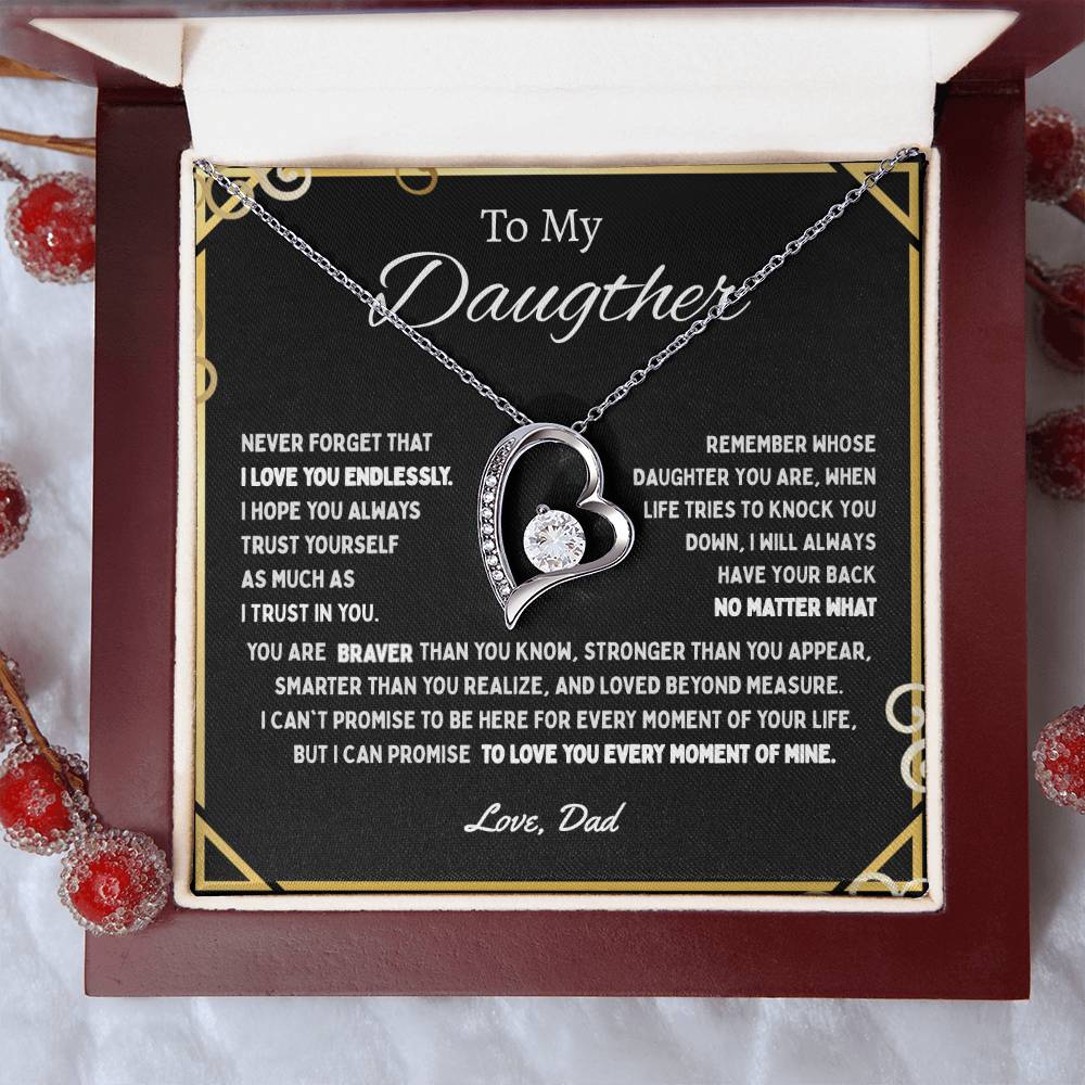 To My Daughter | Forever Love Necklace | Best Gift for Daughters