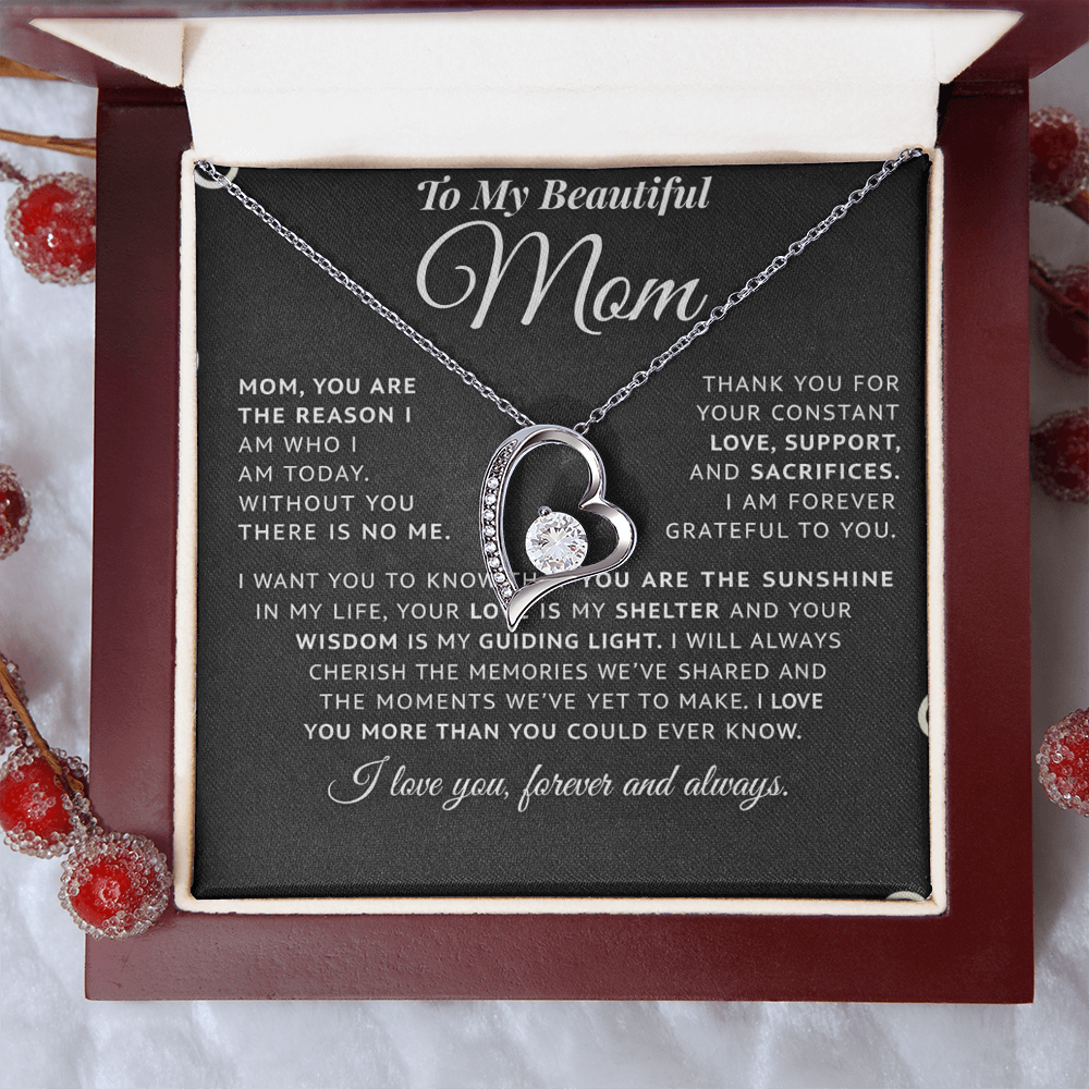 To My Mom - FOREVER LOVE NECKLACE