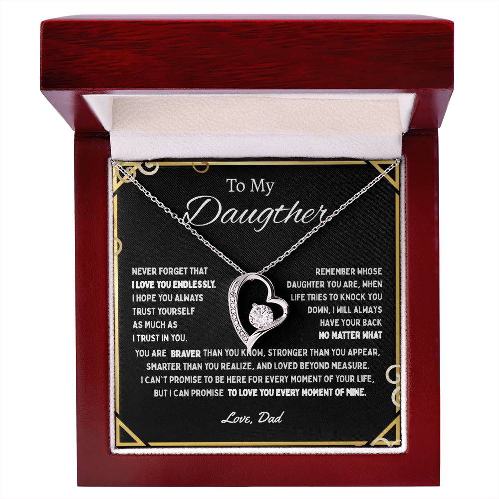 To My Daughter | Forever Love Necklace | Best Gift for Daughters
