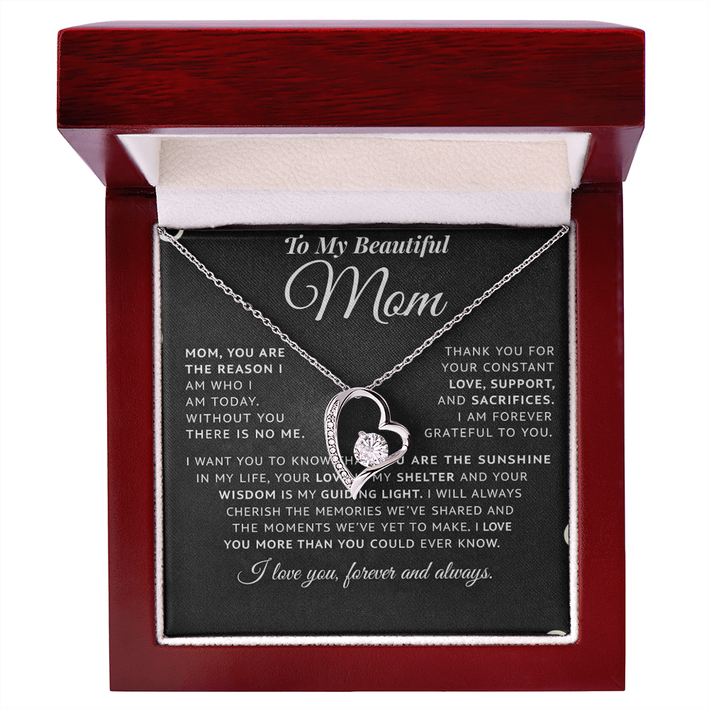 To My Mom - FOREVER LOVE NECKLACE
