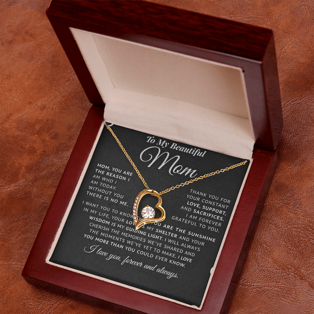 To My Mom - FOREVER LOVE NECKLACE