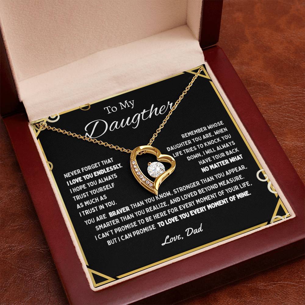 To My Daughter | Forever Love Necklace | Best Gift for Daughters