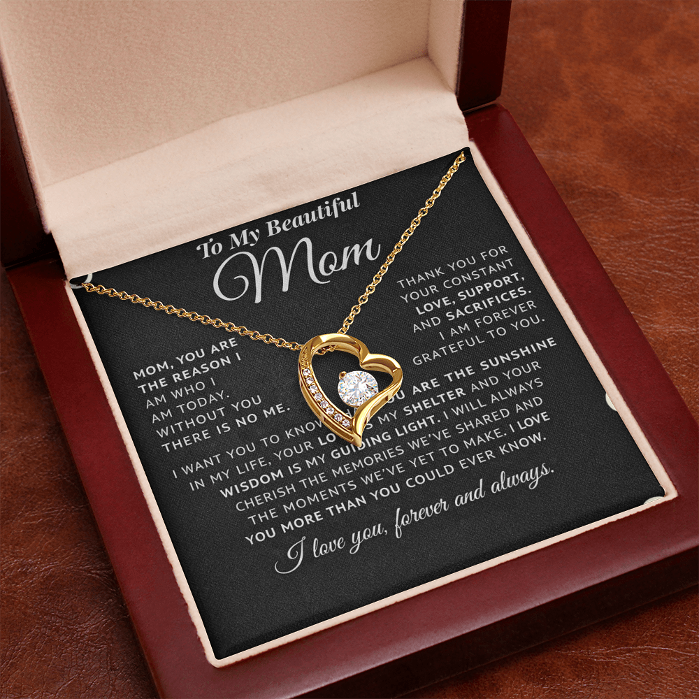 To My Mom - FOREVER LOVE NECKLACE