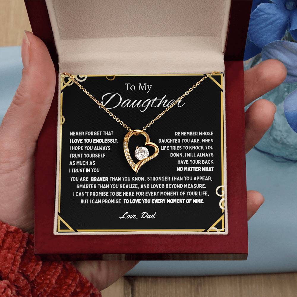 To My Daughter | Forever Love Necklace | Best Gift for Daughters