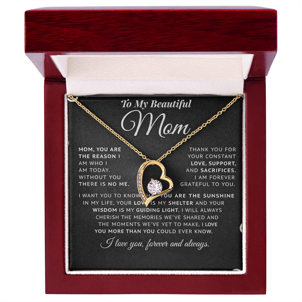 To My Mom - FOREVER LOVE NECKLACE