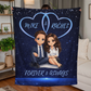 Personalized Valentines Blanket 50x60