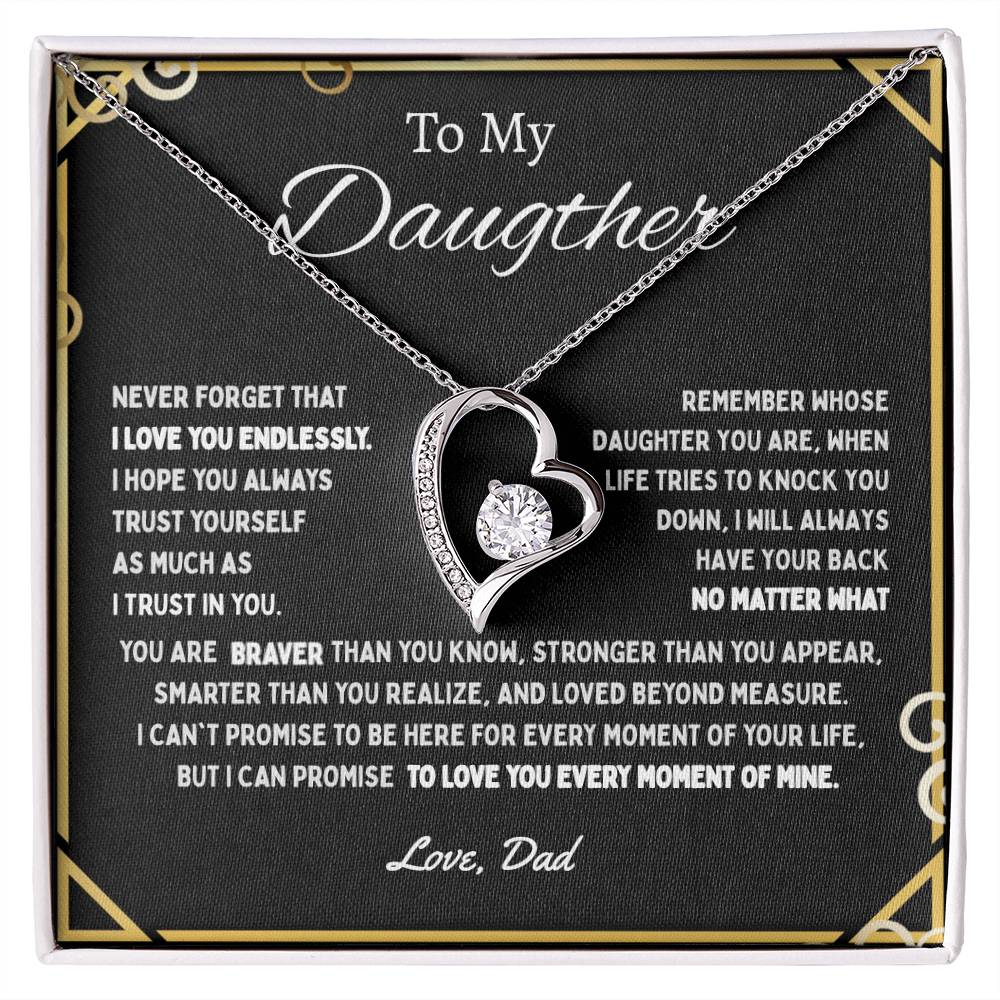 To My Daughter | Forever Love Necklace | Best Gift for Daughters