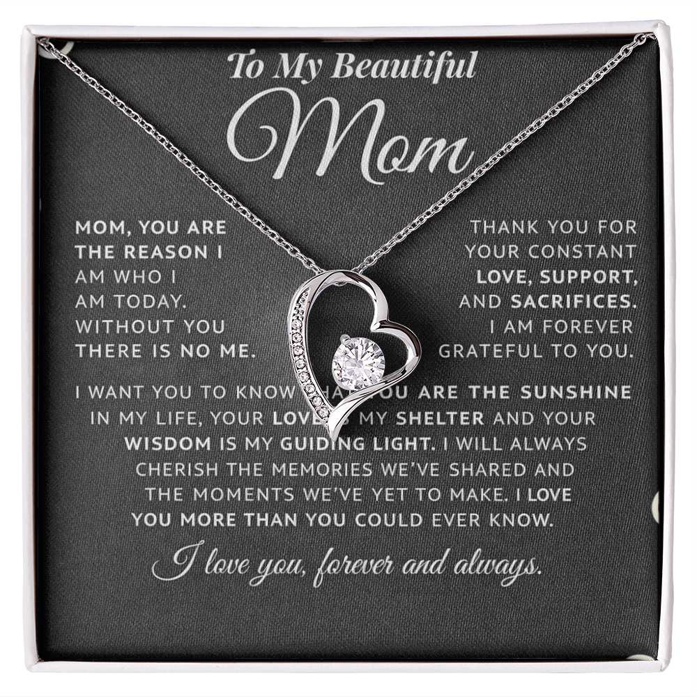 To My Mom - FOREVER LOVE NECKLACE