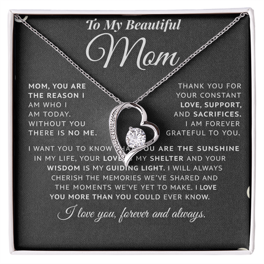 To My Mom - FOREVER LOVE NECKLACE