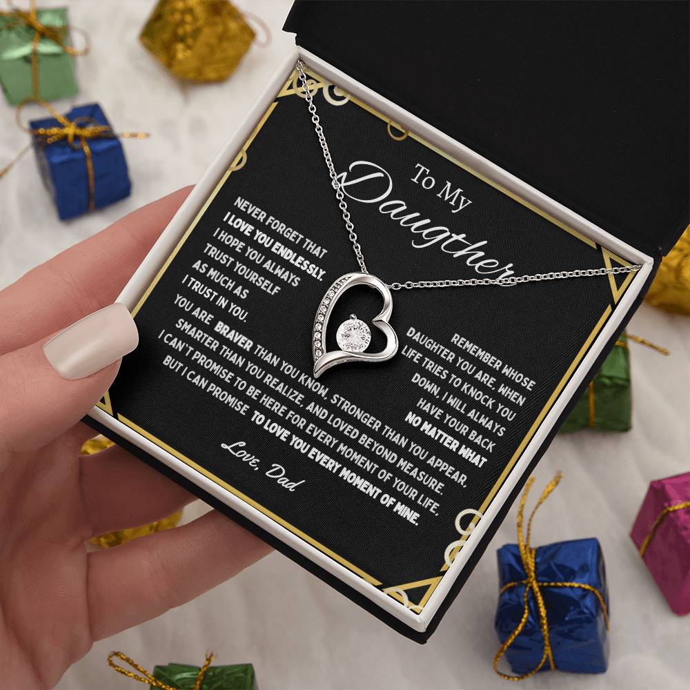 To My Daughter | Forever Love Necklace | Best Gift for Daughters