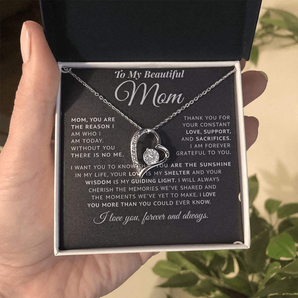 To My Mom - FOREVER LOVE NECKLACE