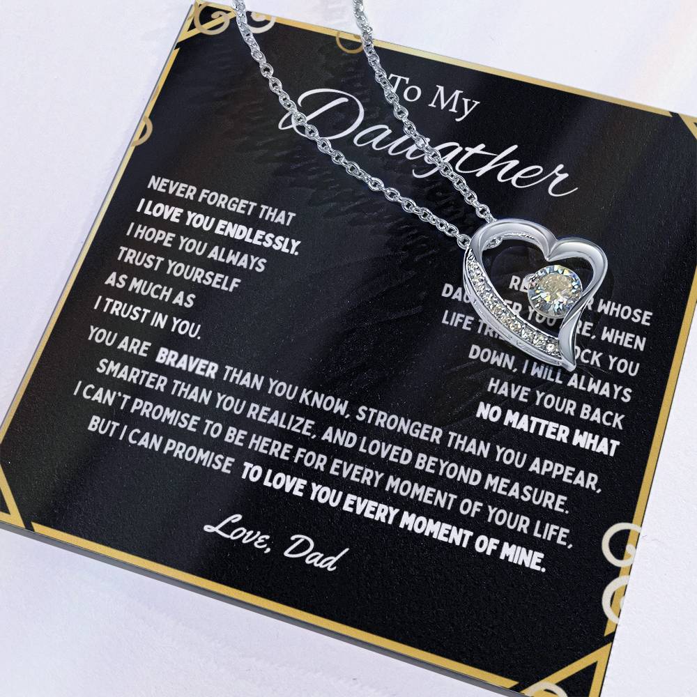 To My Daughter | Forever Love Necklace | Best Gift for Daughters