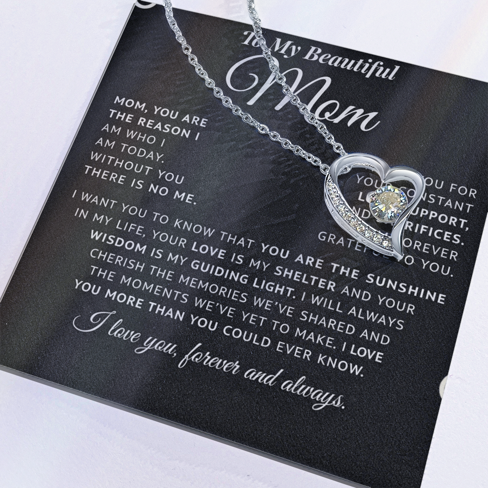 To My Mom - FOREVER LOVE NECKLACE