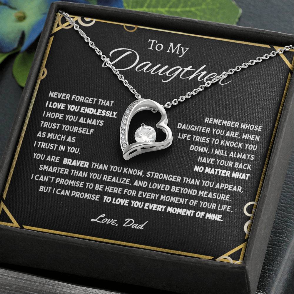 To My Daughter | Forever Love Necklace | Best Gift for Daughters