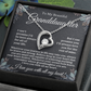 To My Beautiful Granddaughter | Forever Love Necklace