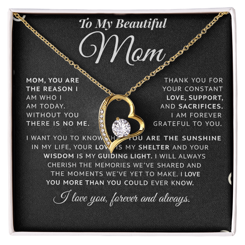 To My Mom - FOREVER LOVE NECKLACE