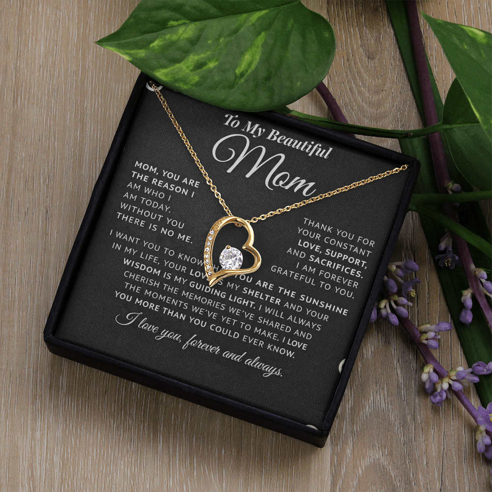 To My Mom - FOREVER LOVE NECKLACE