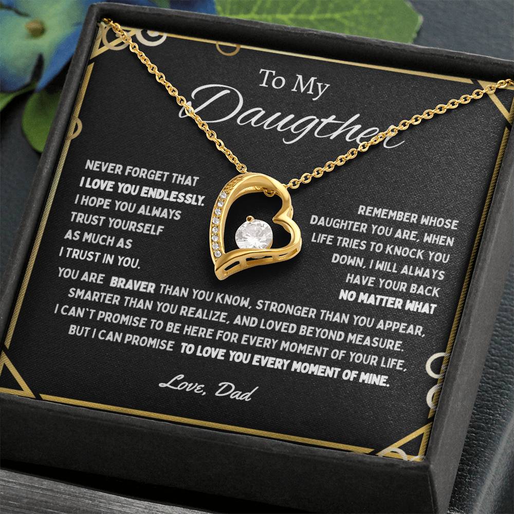To My Daughter | Forever Love Necklace | Best Gift for Daughters