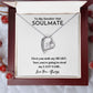 To My Smokin' Hot Soulmate| Gifts For Soulmate | Forever Love Necklace