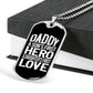 Collection Dad - Hero - Dog Tag Necklace