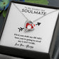 To My Smokin' Hot Soulmate | Soulmate Gift | Forever Love Necklace