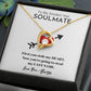 To My Smokin' Hot Soulmate | Soulmate Gift | Forever Love Necklace